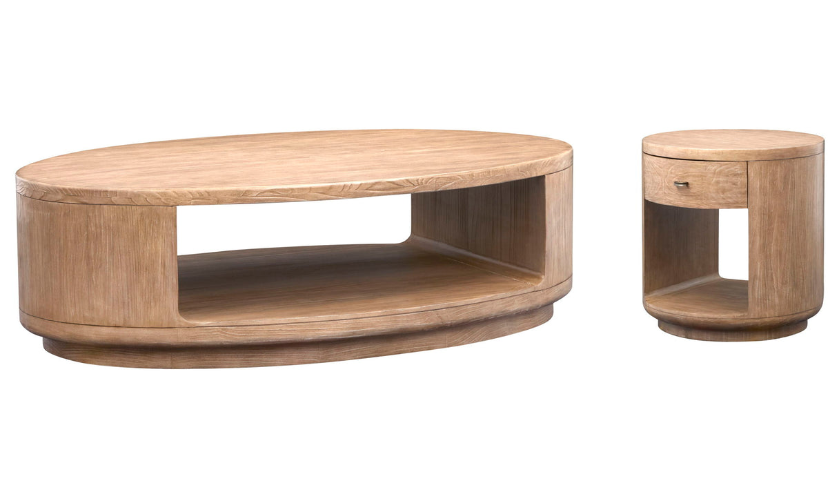 Sanford - Oval Cocktail Table Set