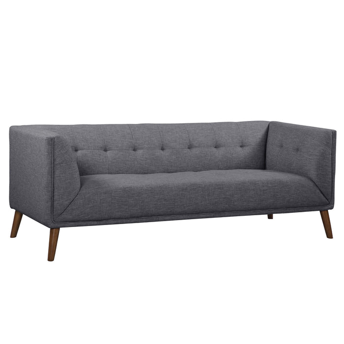 Hudson - Mid-Century Button - Tufted Sofa