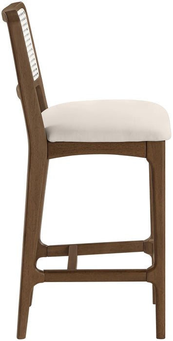 Atrium - Counter Stool With Brushed Brown Base (Set of 2)