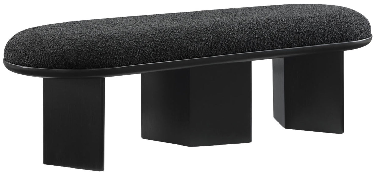 Wilshire - Bench With Black Base