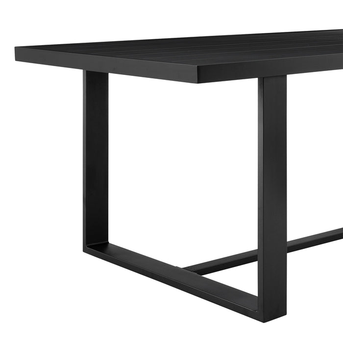 Alegria - Outdoor Patio Dining Table In Aluminum
