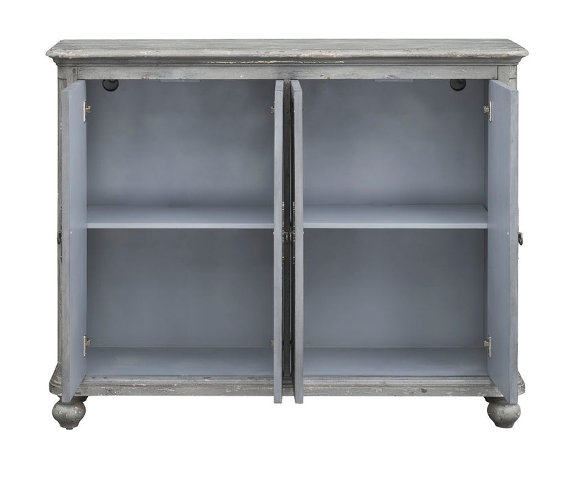 Hattie - Four Door Credenza - Cade Blue Gray