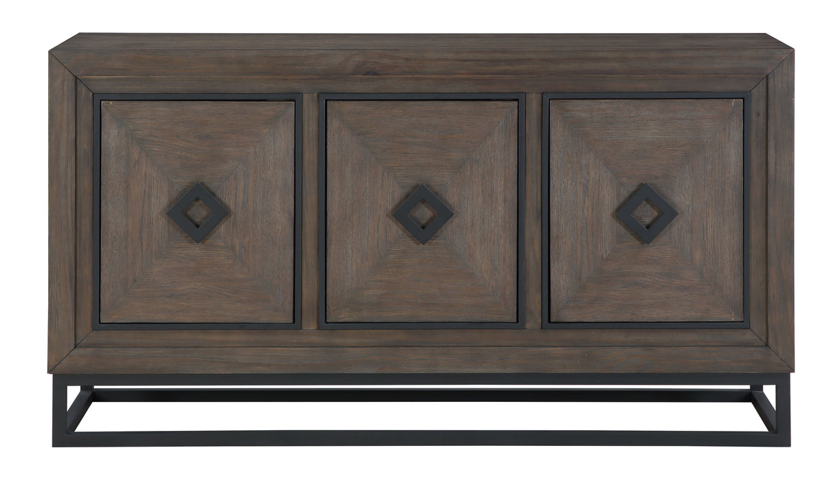 Folkstone - Three Door Credenza - Brown