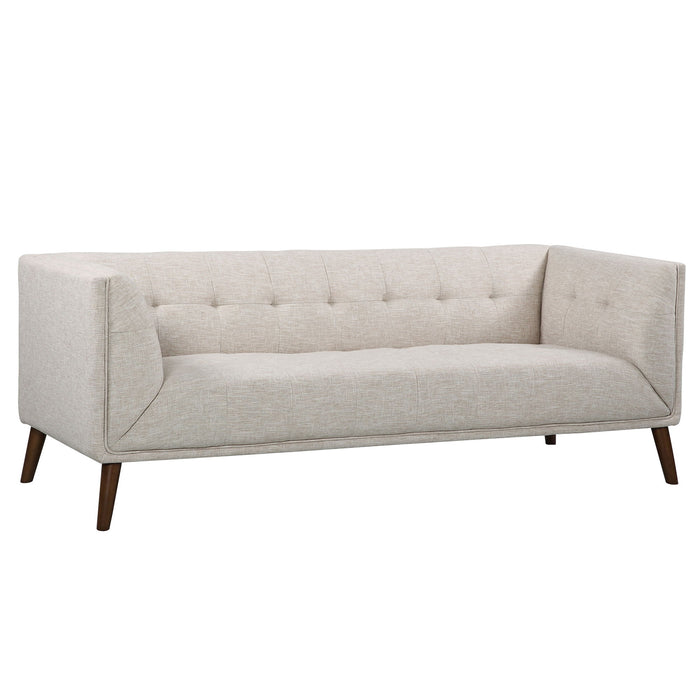 Hudson - Mid-Century Button - Tufted Sofa