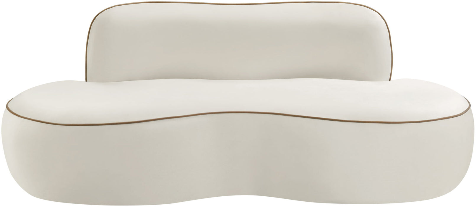 Swerve - Velvet 77" Upholstered Loveseat
