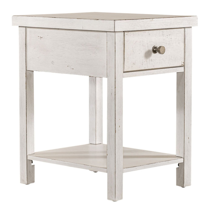 Modern Farmhouse - Drawer Chair Side Table