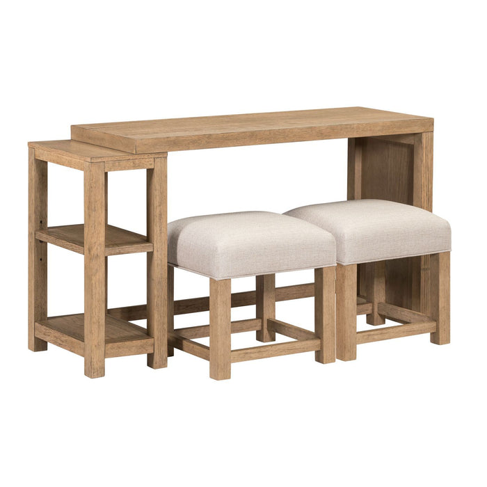 Corso - 3 Piece Console Set - Brown