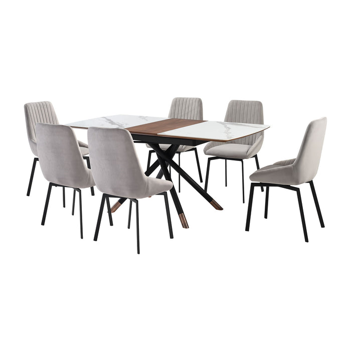 Alora Susie - Extendable Dining Set