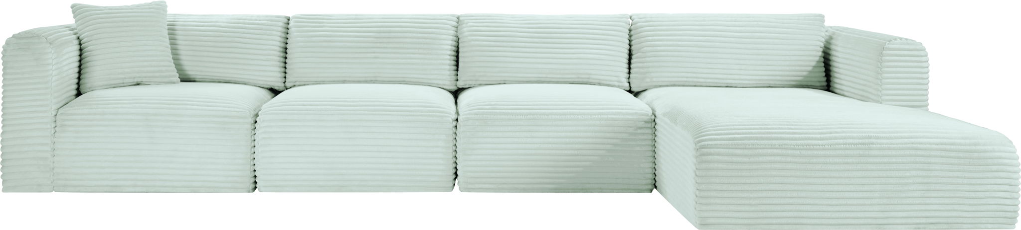 Shaggy - 4 Piece Modular Sectional