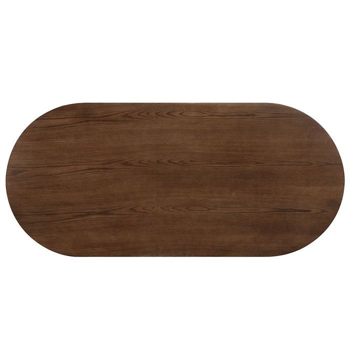 Gamarya - Dining Table - Dark Oak