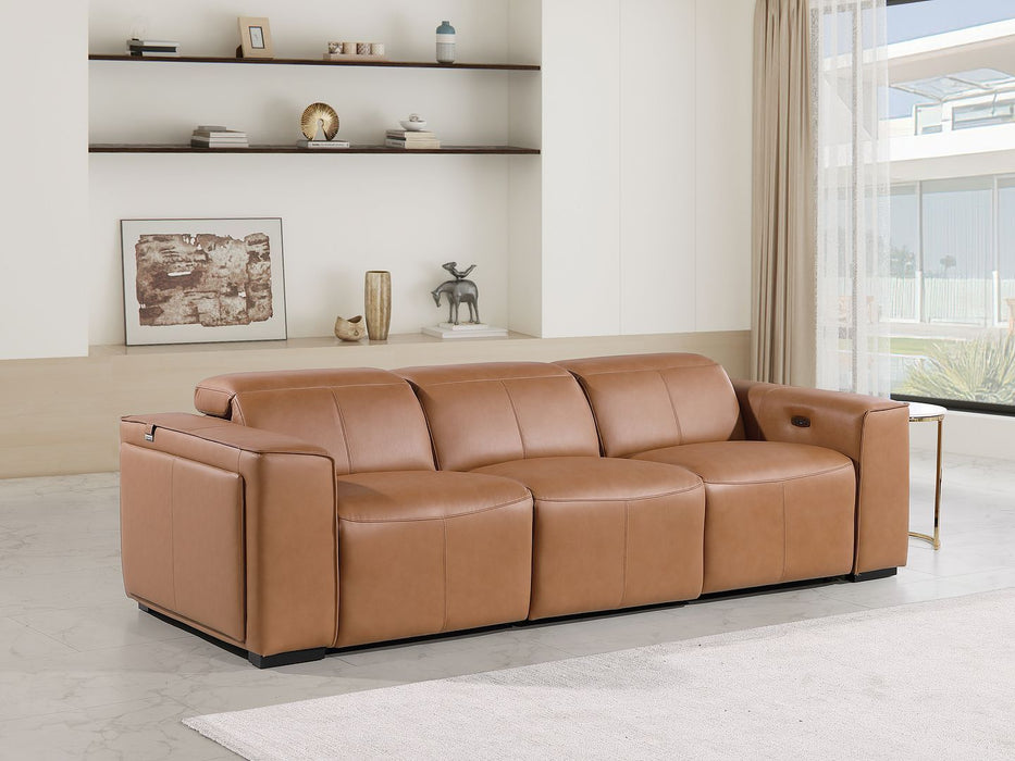 1224 - 3-Piece Modular Power Reclining Sofa In With 2 Power Recliners & Power Headrests
