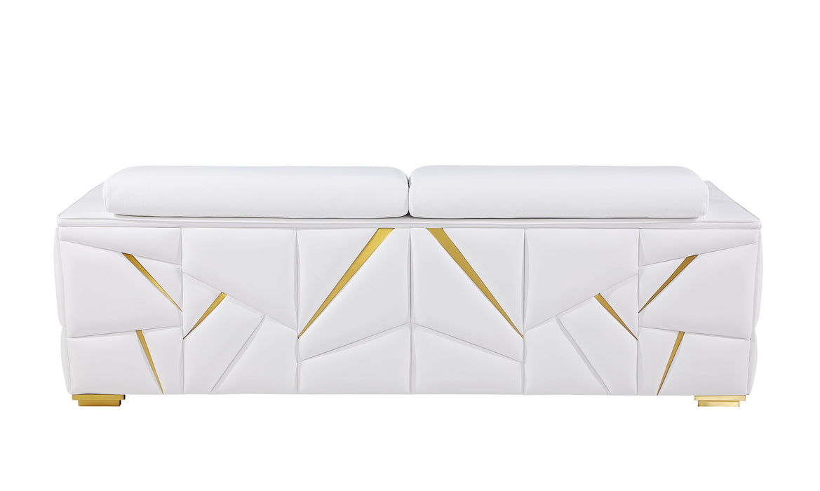 1120 - Leather Living Room Set