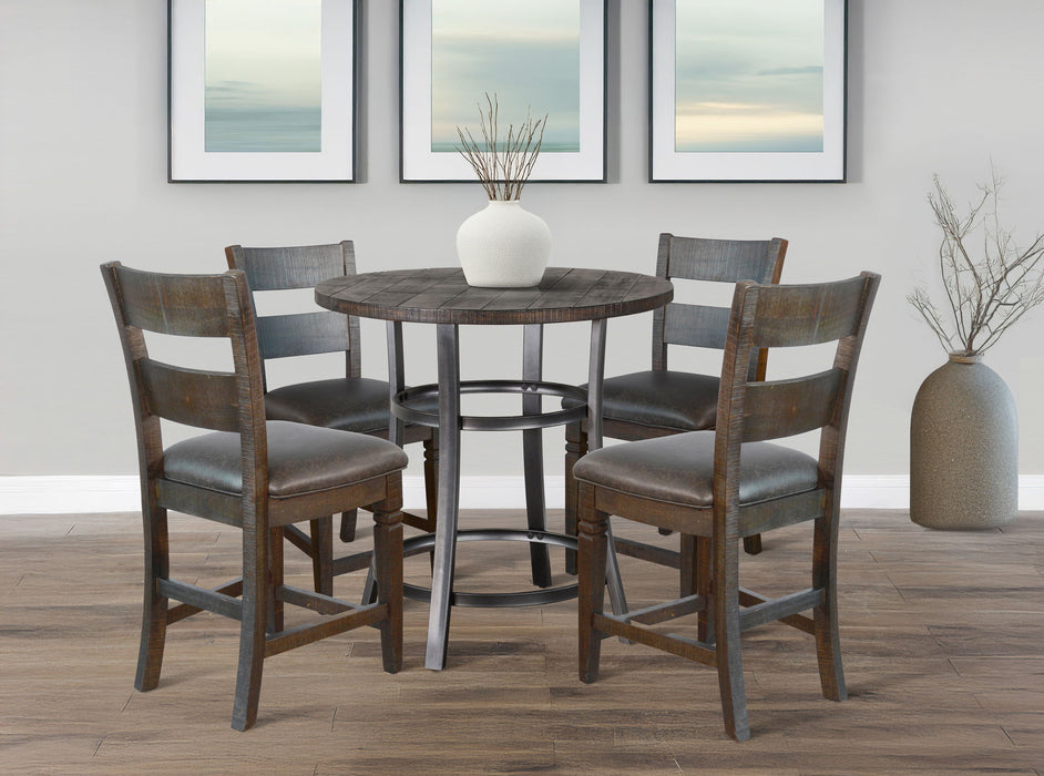 Counter Height Side Chair Dining Set