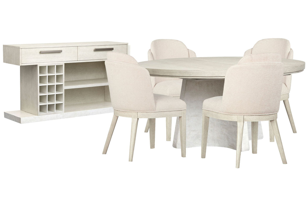 Lorelei - Extendable 54" Round Dining Table Set