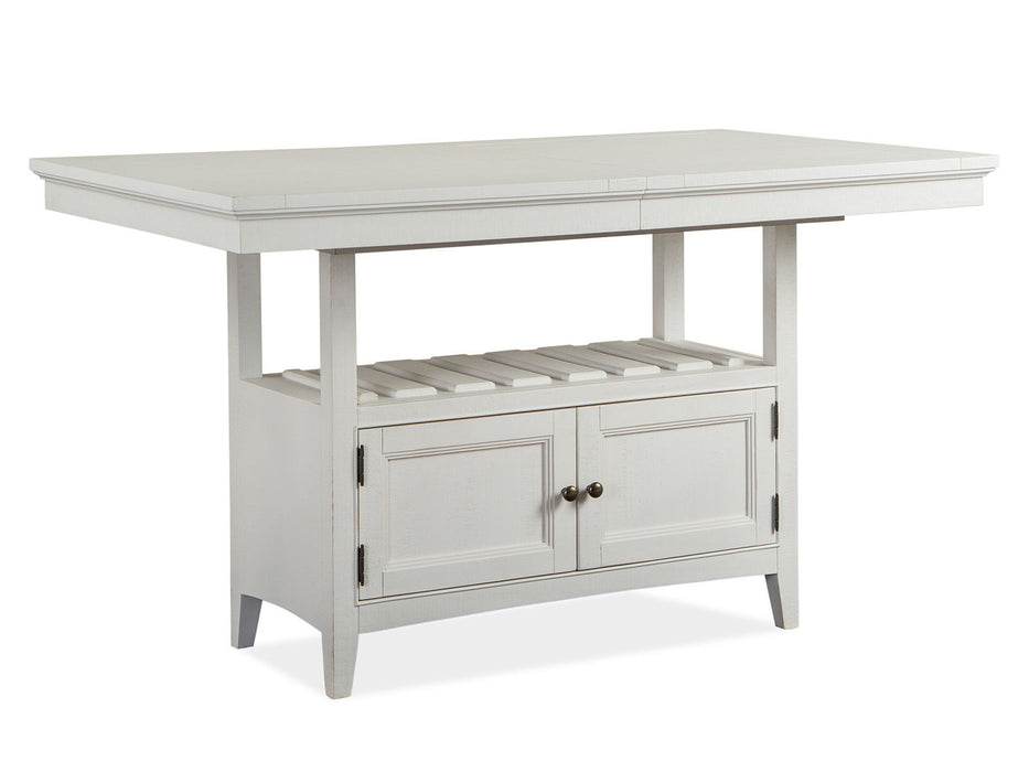 Heron Cove - Counter Table - Chalk White