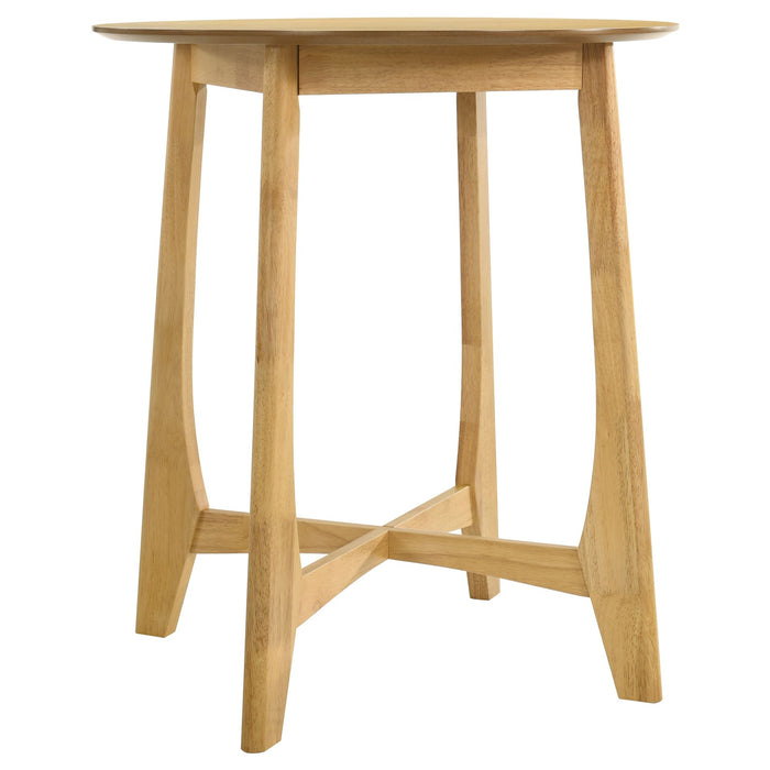 Vera - 31.5" Wood Top Pub Table - Natural