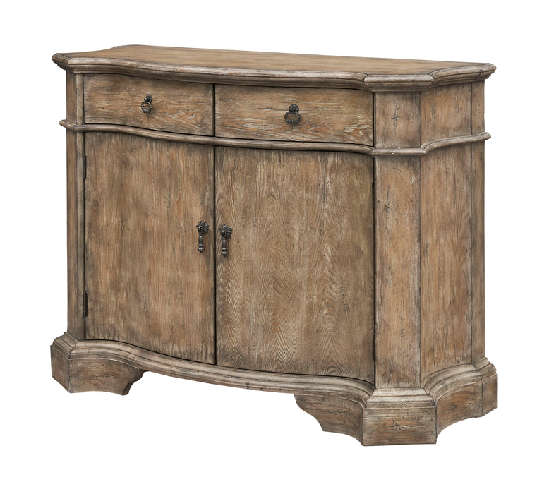 Fletcher - Two Door Two Drawer Cabinet - Niko Russet Brown