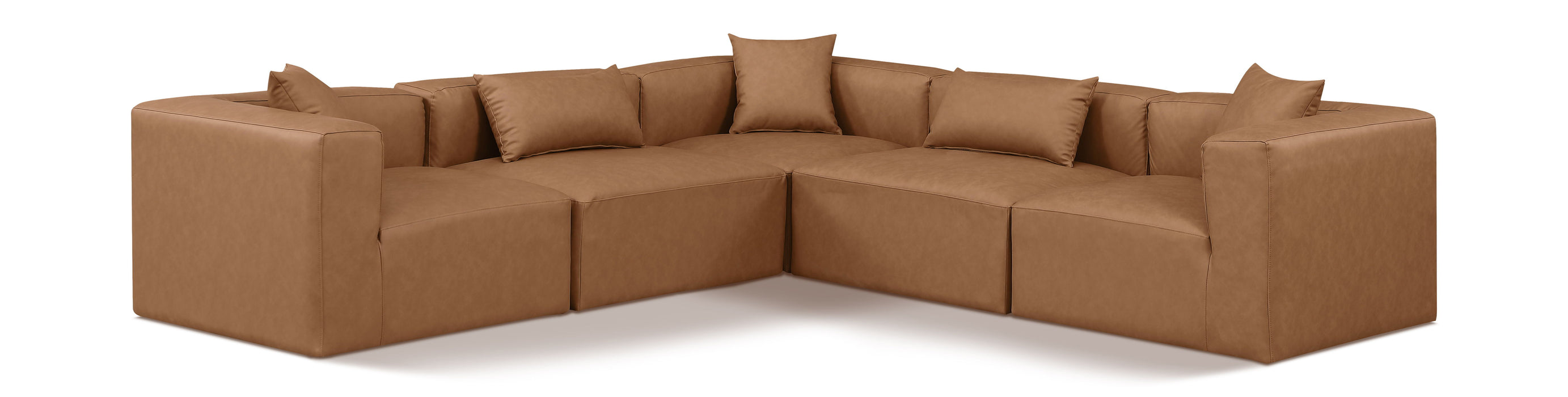 Cube - 5 Piece Modular Corner Sectional