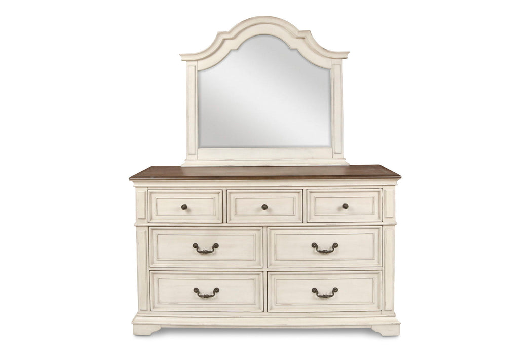 Anastasia - Mirror - Antique White