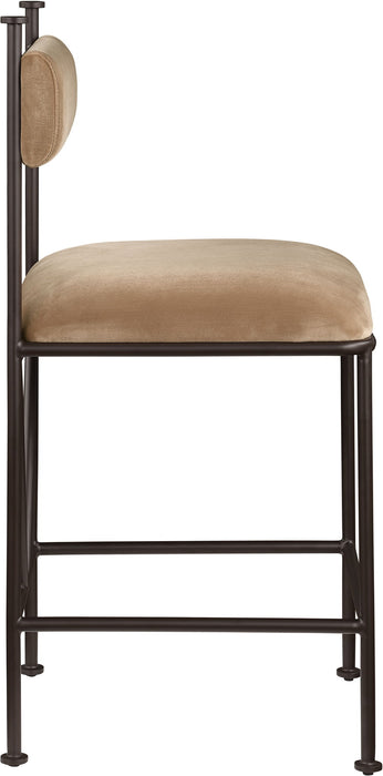 Monarch - Velvet Counter Stool (Set of 2)