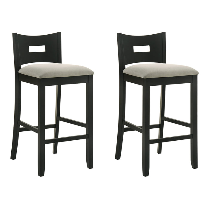 Ren - 26" Counter Height Rubberwood Barstool