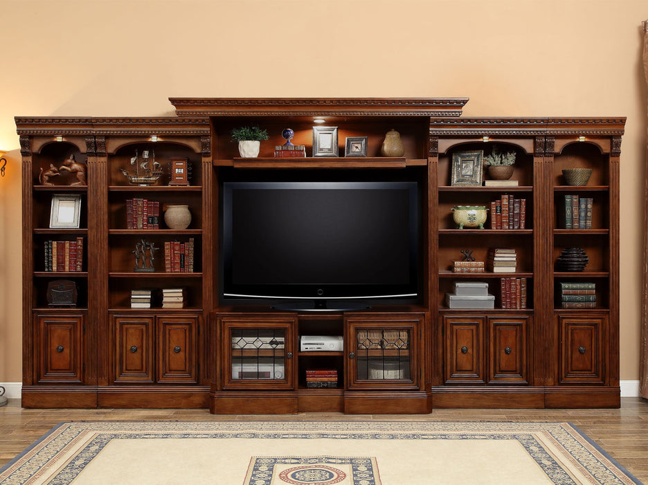 Huntington - Expandable Console - Antique Vintage Pecan