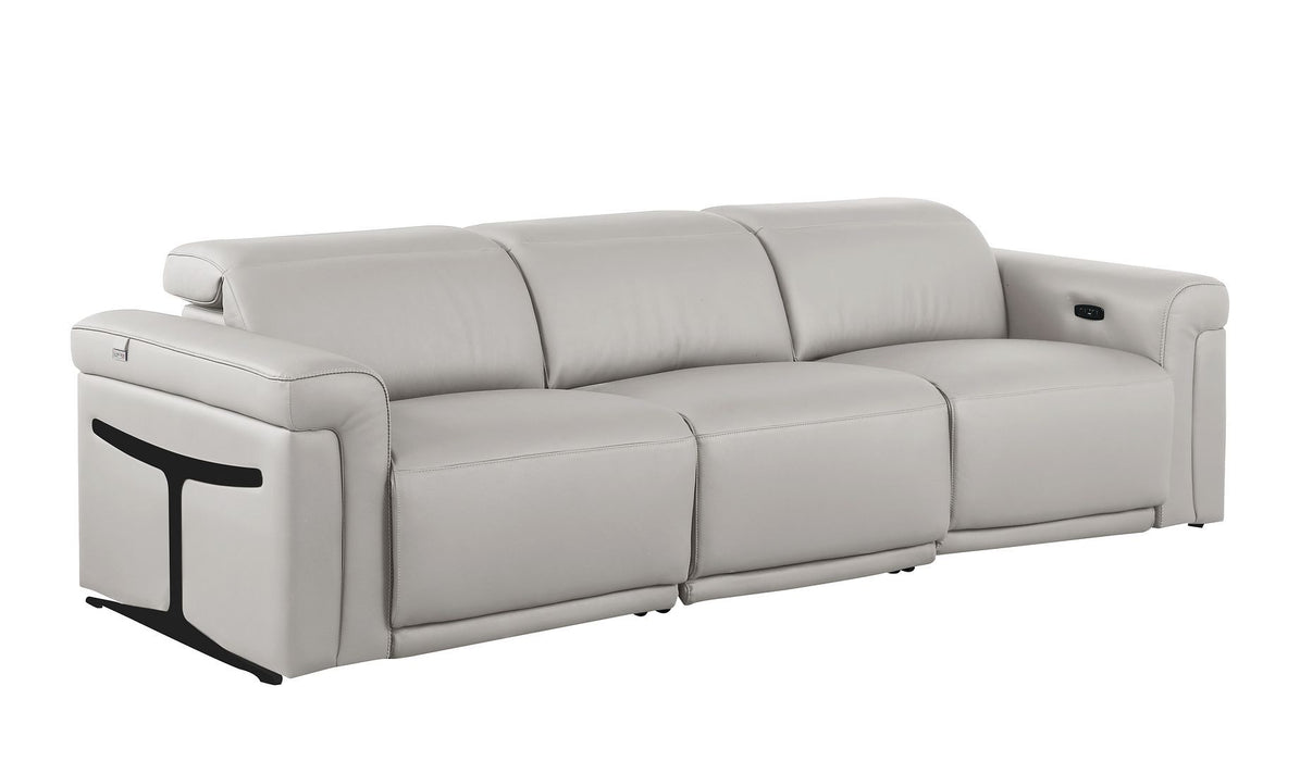 1126 - 3-Piece Modular Power Reclining Sofa In With 3 Power Recliners & Power Headrests