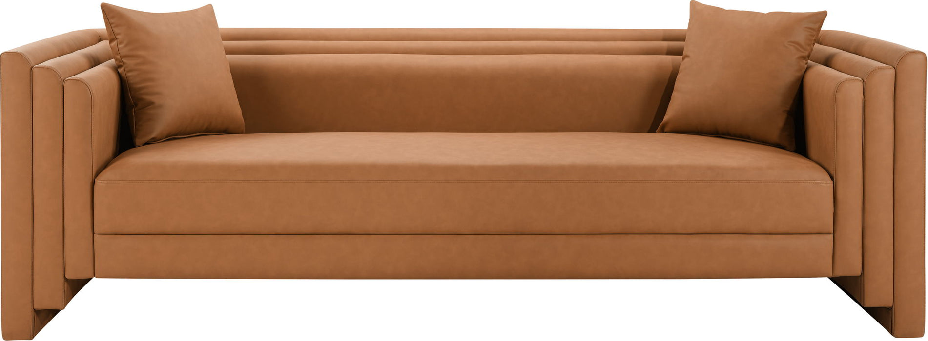 Everett - Vegan Leather Upholstered Sofa