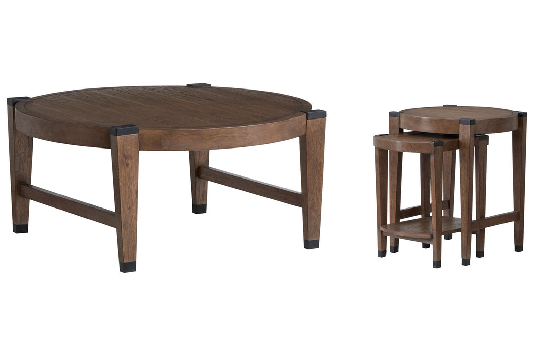 Kaysen - Round Cocktail Table Set