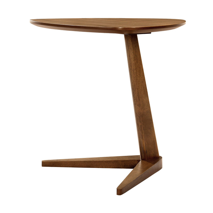 Bianka - Veneer Tea Table - Walnut