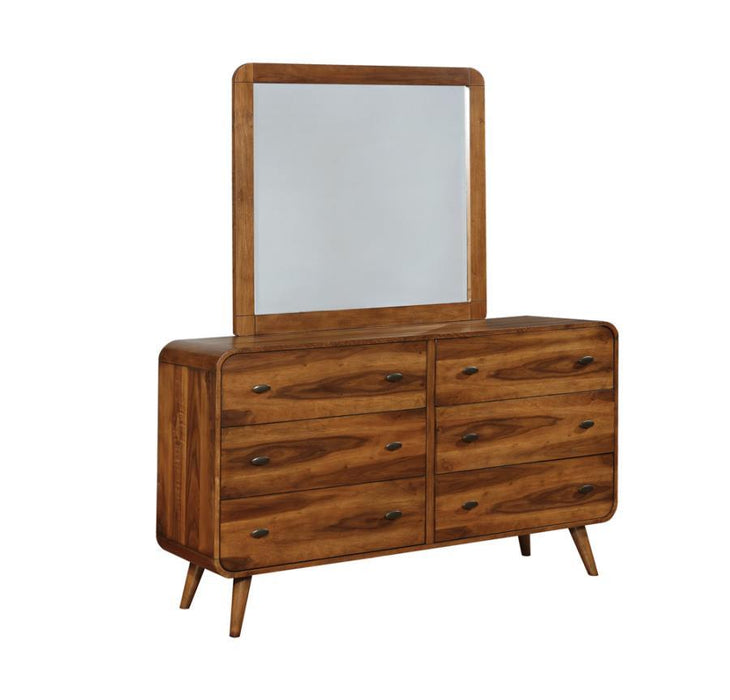 Robyn - 6-Drawer Dresser - Dark Walnut