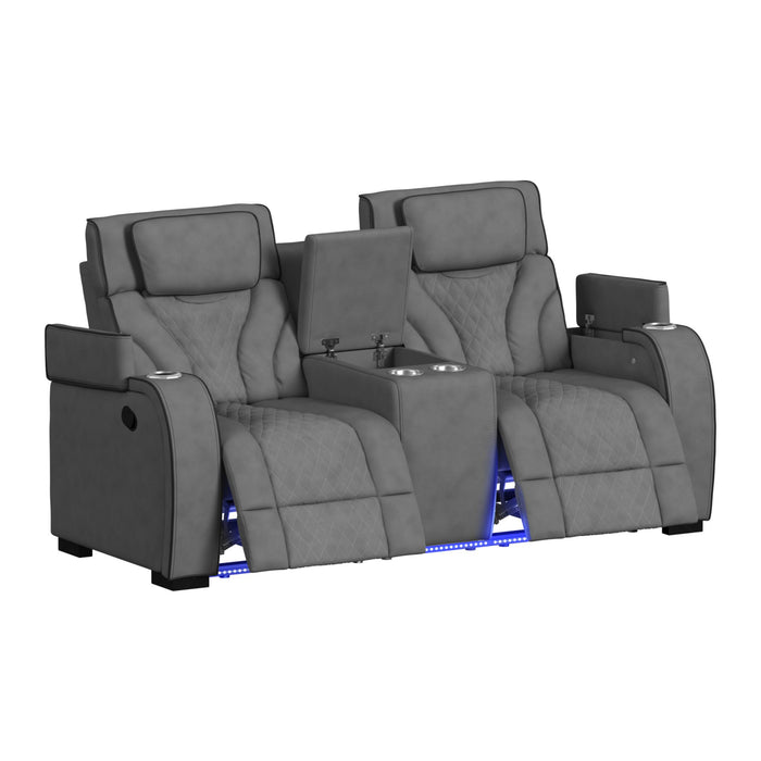 Reclining Loveseat - Slate