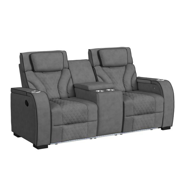 Reclining Loveseat - Slate