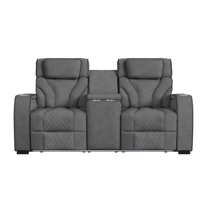 Reclining Loveseat - Slate