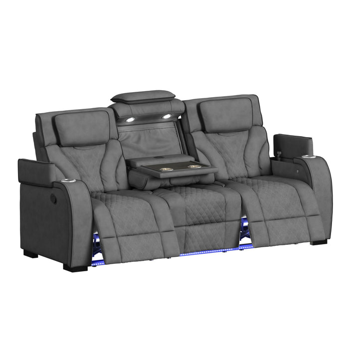 Reclining Sofa - Slate