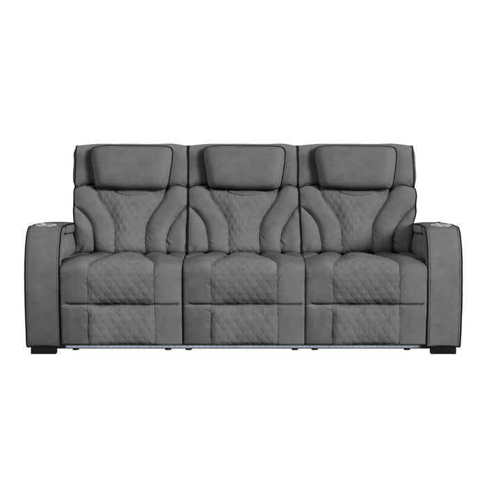 Reclining Sofa - Slate