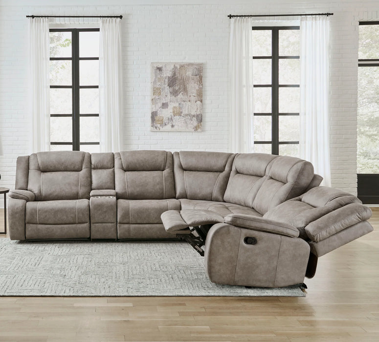 6 piece Modular Reclining Sectional