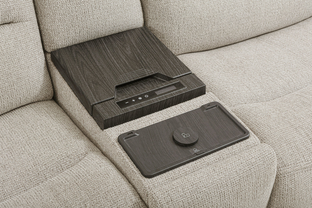 6-Piece Zero Gravity Modular Sectional with Power Headrest