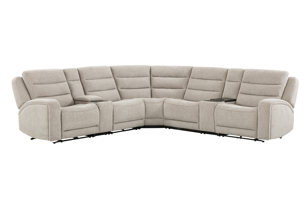 6-Piece Zero Gravity Modular Sectional with Power Headrest