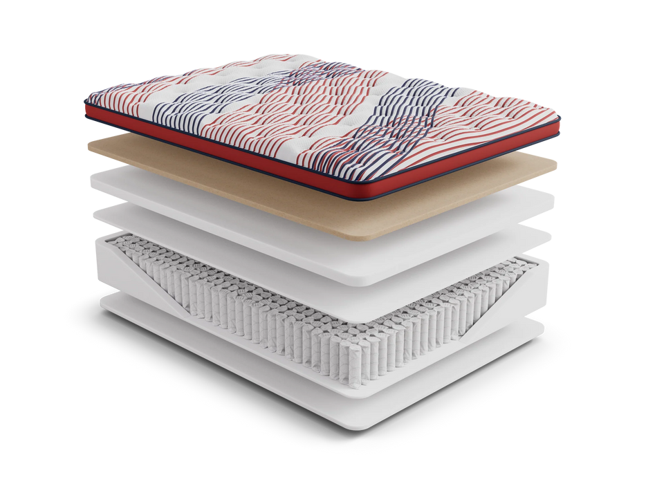 Justice Quilted Eurotop Queen Mattress