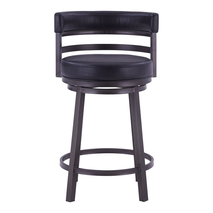 Madrid - Counter Height Swivel Bar Stool - Mineral