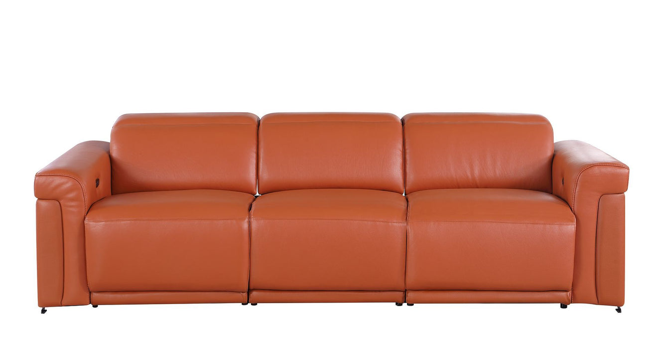 1126 - 3-Piece Modular Power Reclining Sofa In With 2 Power Recliners & Power Headrests