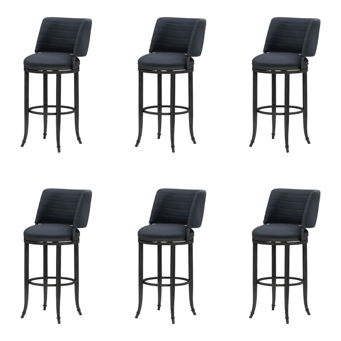 Torres - Upholstered Swivel Barstool