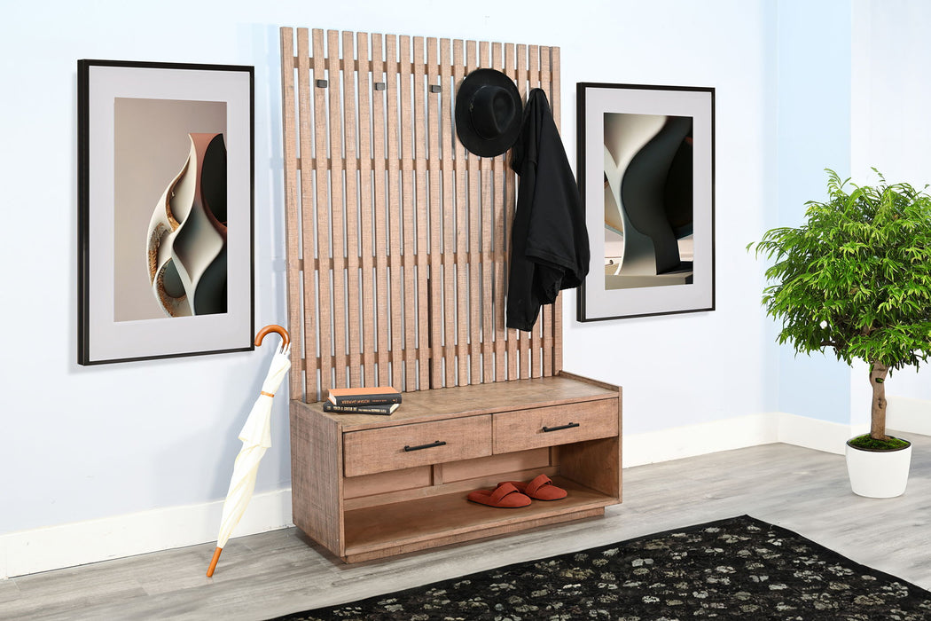 Eliza - Hall Tree With Bench