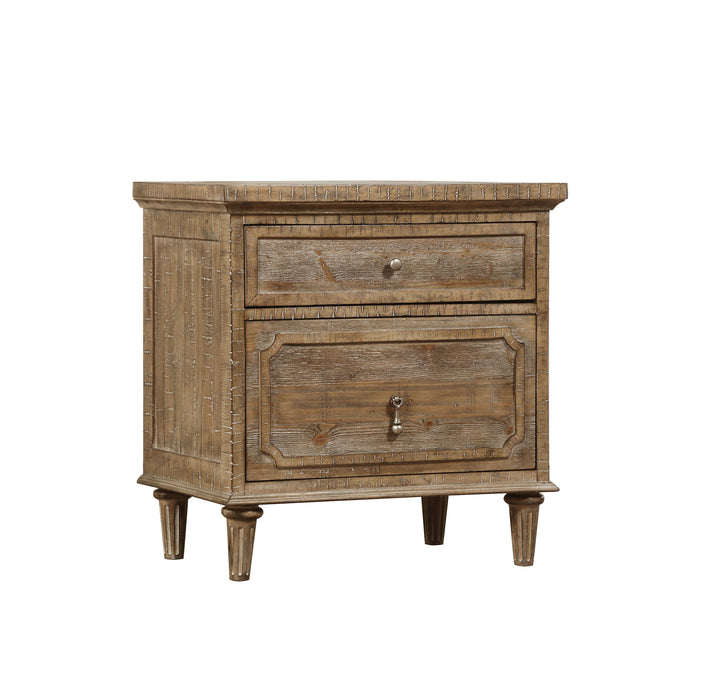 Interlude - 2 Drawer Nightstand