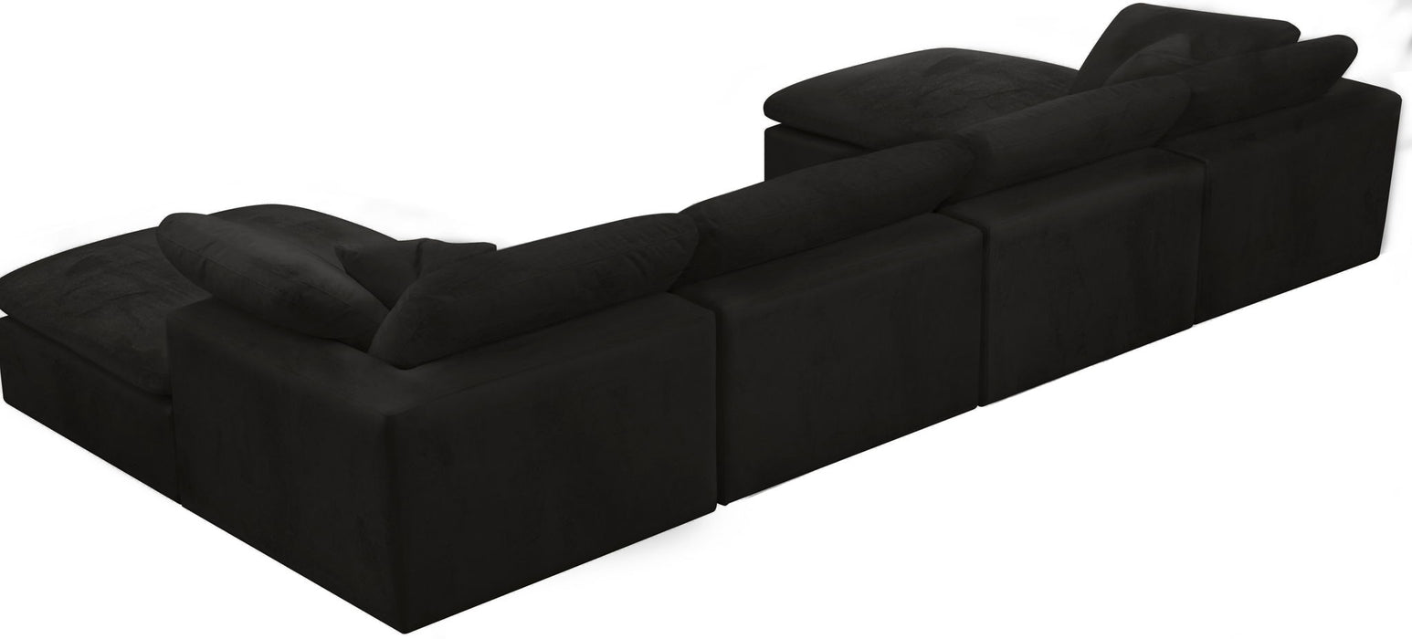 Cozy - 6 Piece Modular Double Chaise Sectional