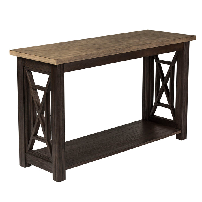 Heatherbrook - Sofa Table - Black