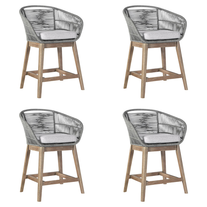 Tutti Frutti - Indoor Outdoor Counter Height Bar Stool Set