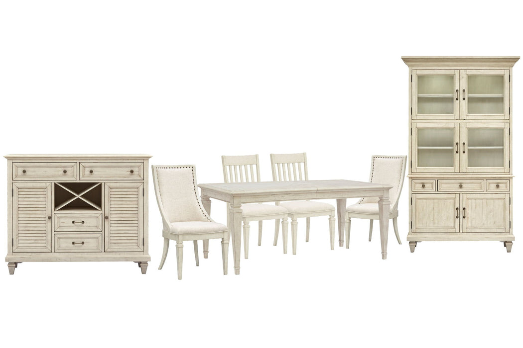 Newport - 7 Piece Extendable Rectangular Dining Table Set