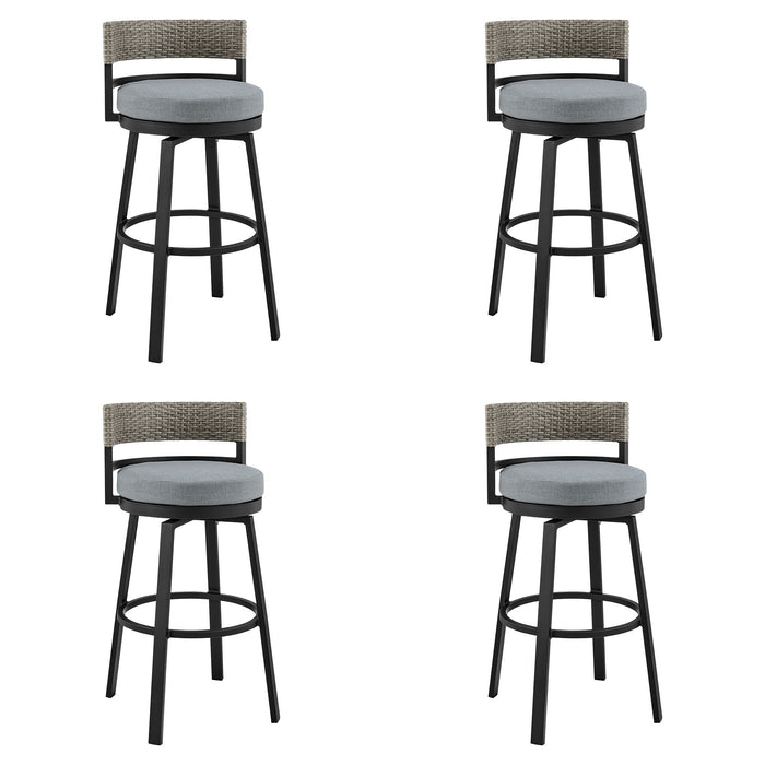 Encinitas - Outdoor Patio Swivel Bar Stool Set